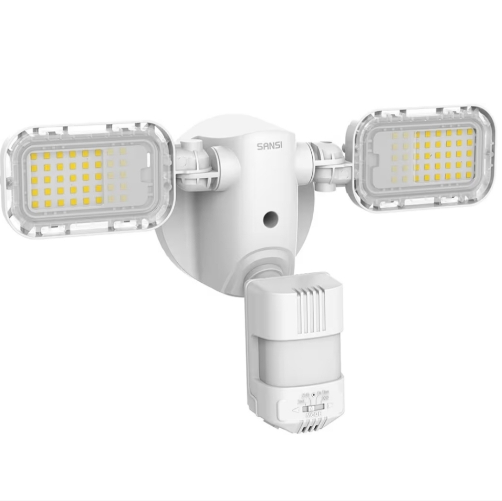 SANSI 90W 10,000LM LED Outdoor Flood Light, 50,000 Hrs Lifespan Security Light,